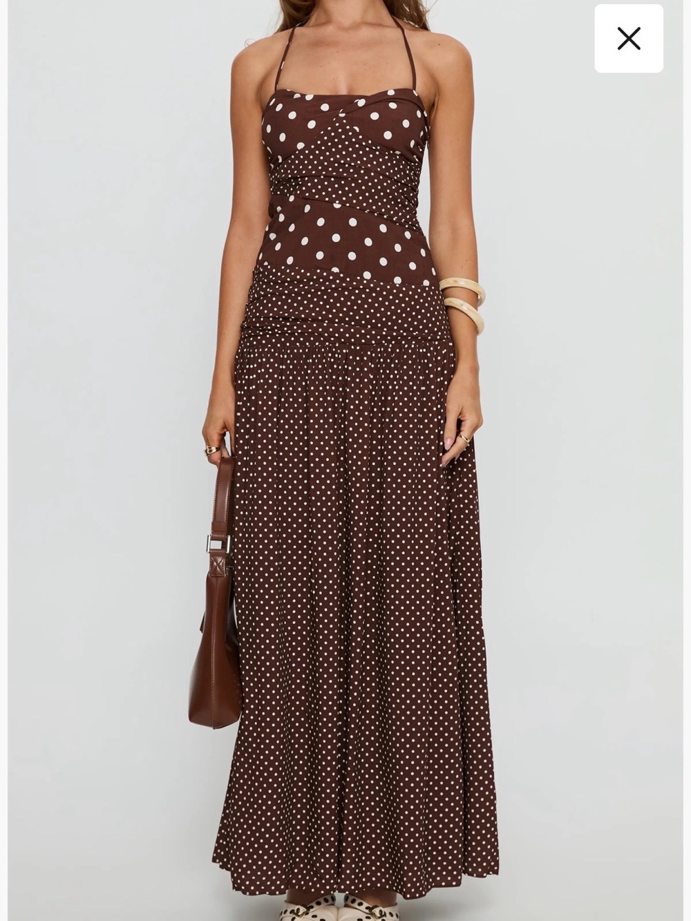 Princess Polly Margurite Polka Dot Maxi Dress - Picture 2 of 3